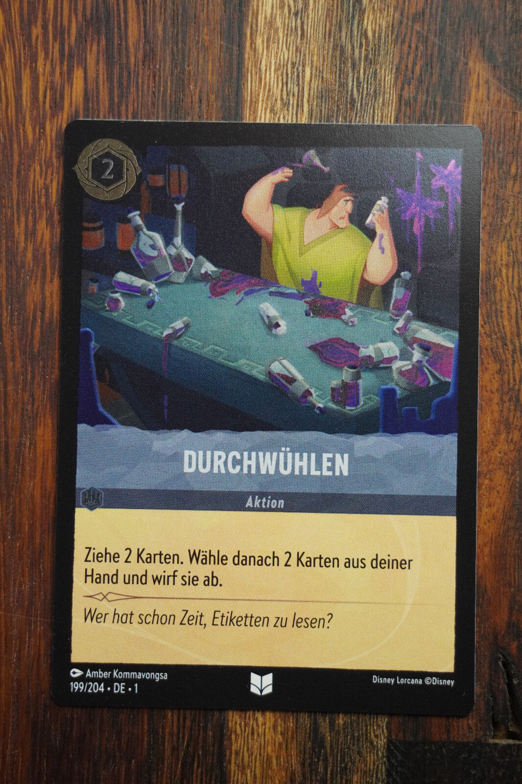 Disney Lorcana TCG - Das Erste Kapitel - Deutsch - NUR FOIL/HOLO Karten-Auswahl