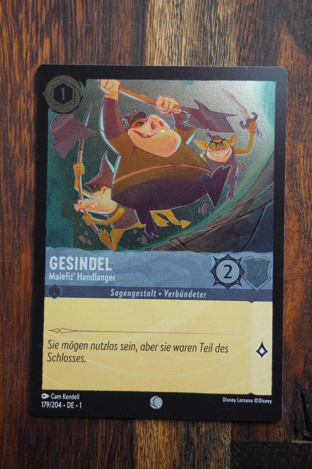 Disney Lorcana TCG - Das Erste Kapitel - Deutsch - NUR FOIL/HOLO Karten-Auswahl
