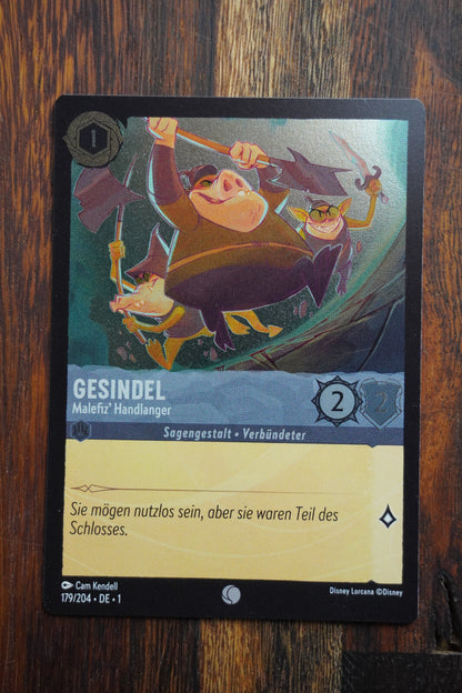 Disney Lorcana TCG - Das Erste Kapitel - Deutsch - NUR FOIL/HOLO Karten-Auswahl