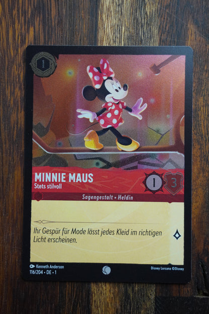 Disney Lorcana TCG - Das Erste Kapitel - Deutsch - NUR FOIL/HOLO Karten-Auswahl