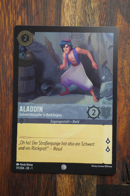 Disney Lorcana TCG - Das Erste Kapitel - Deutsch - NUR FOIL/HOLO Karten-Auswahl