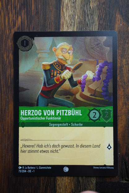 Disney Lorcana TCG - Das Erste Kapitel - Deutsch - NUR FOIL/HOLO Karten-Auswahl