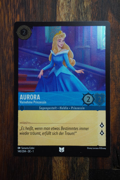 Disney Lorcana TCG - Das Erste Kapitel - Deutsch - NUR FOIL/HOLO Karten-Auswahl