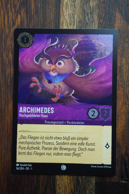 Disney Lorcana TCG - Das Erste Kapitel - Deutsch - NUR FOIL/HOLO Karten-Auswahl