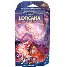 Disney Lorcana - Shimmering Skies - Starter Deck - Amethyst and Ruby - Englisch