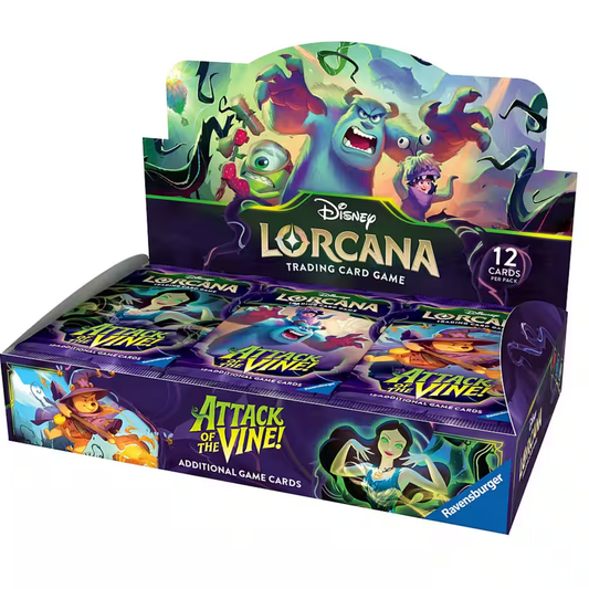 Disney Lorcana - Attack of the Vine - Booster Display - Englisch