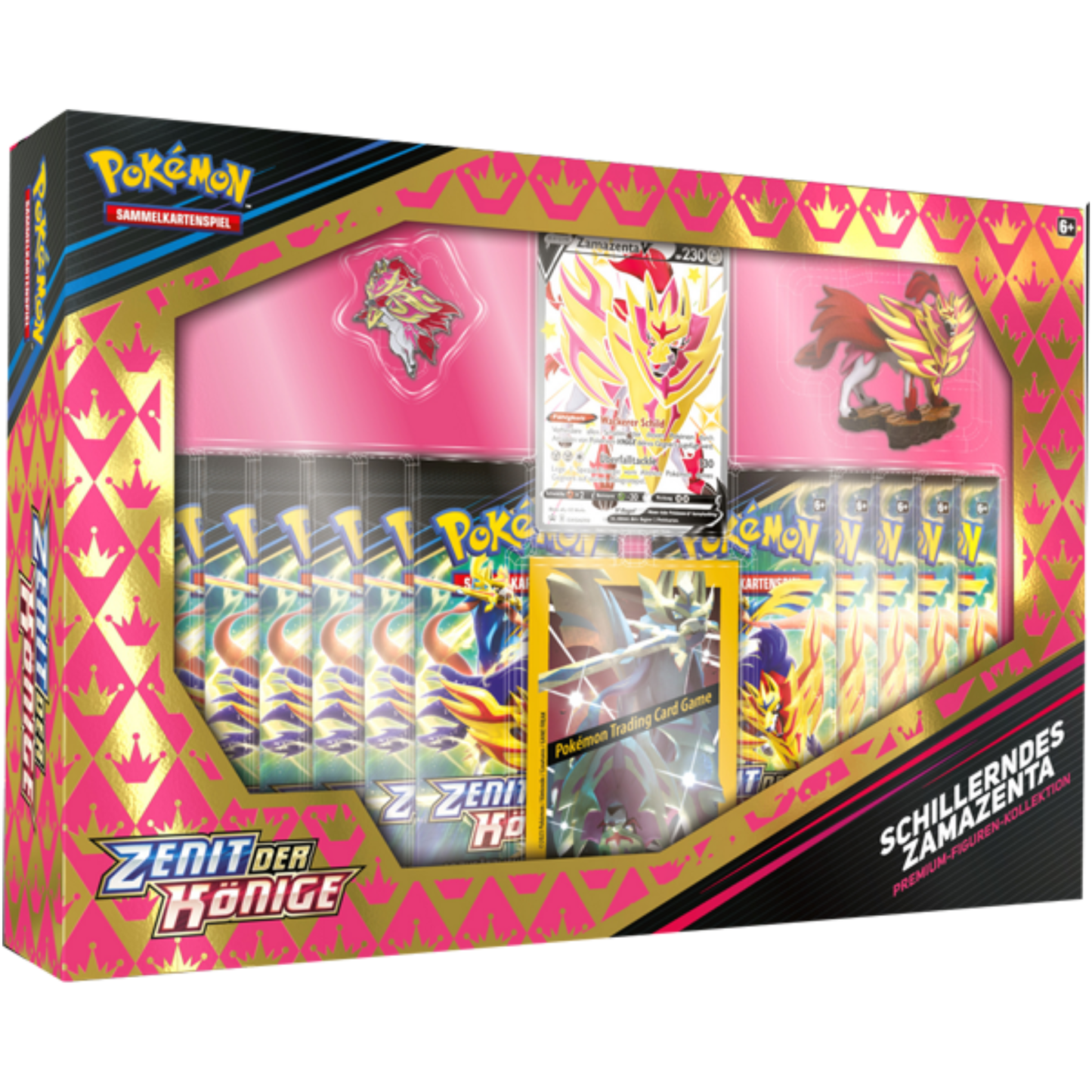 Pokemon Zenit der Könige - Schillerndes Zamazenta - Premium Figuren Kollektion