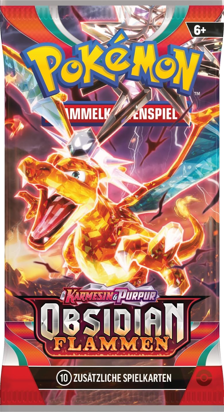 Karmesin & Purpur Obsidianflammen Booster (DE)