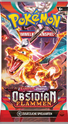 Karmesin & Purpur Obsidianflammen Booster (DE)