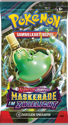 Karmesin & Purpur Maskerade im Zwielicht Booster (DE)