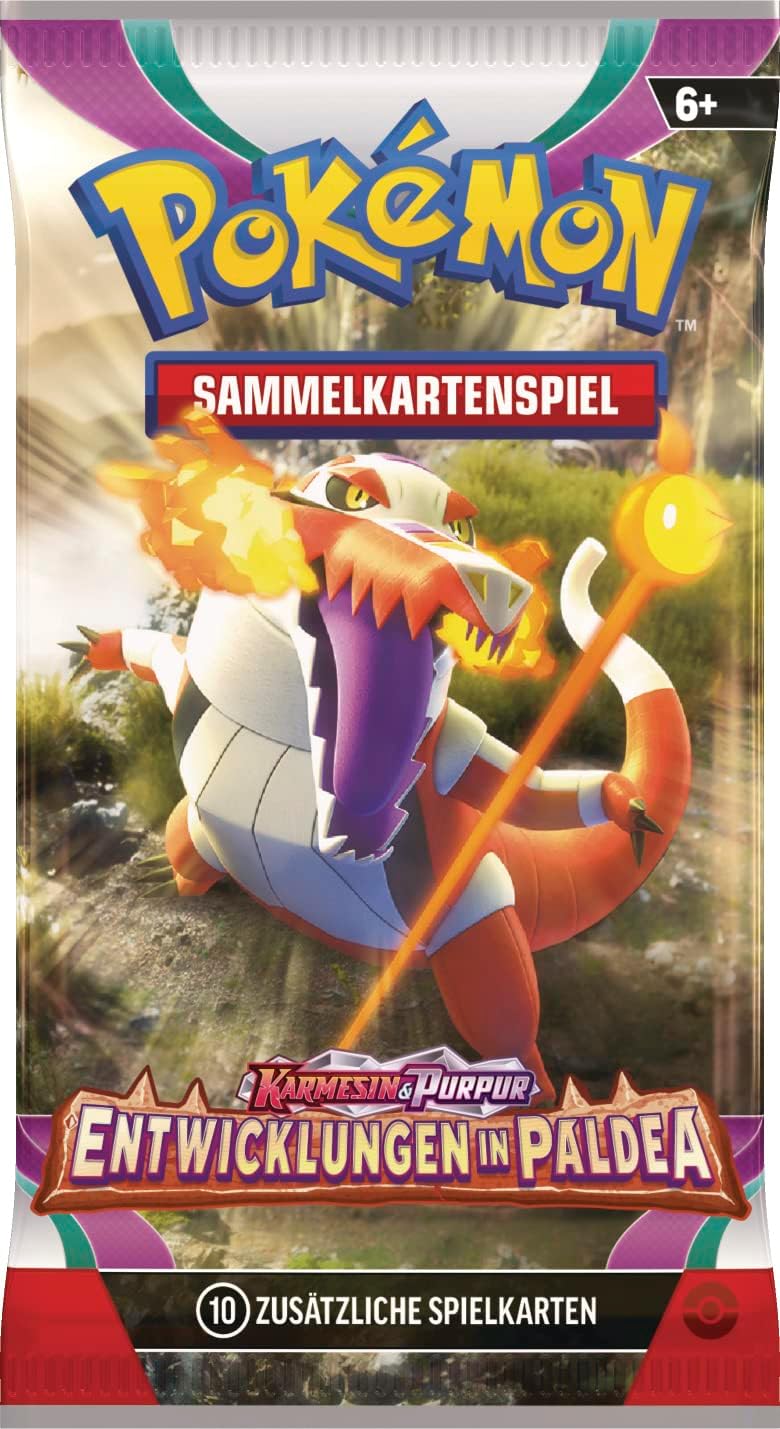My-booster Pokémon Karten Booster – SV035-FR-MB-071, 10 Karten, Französisch, Garantiert Originale Karten