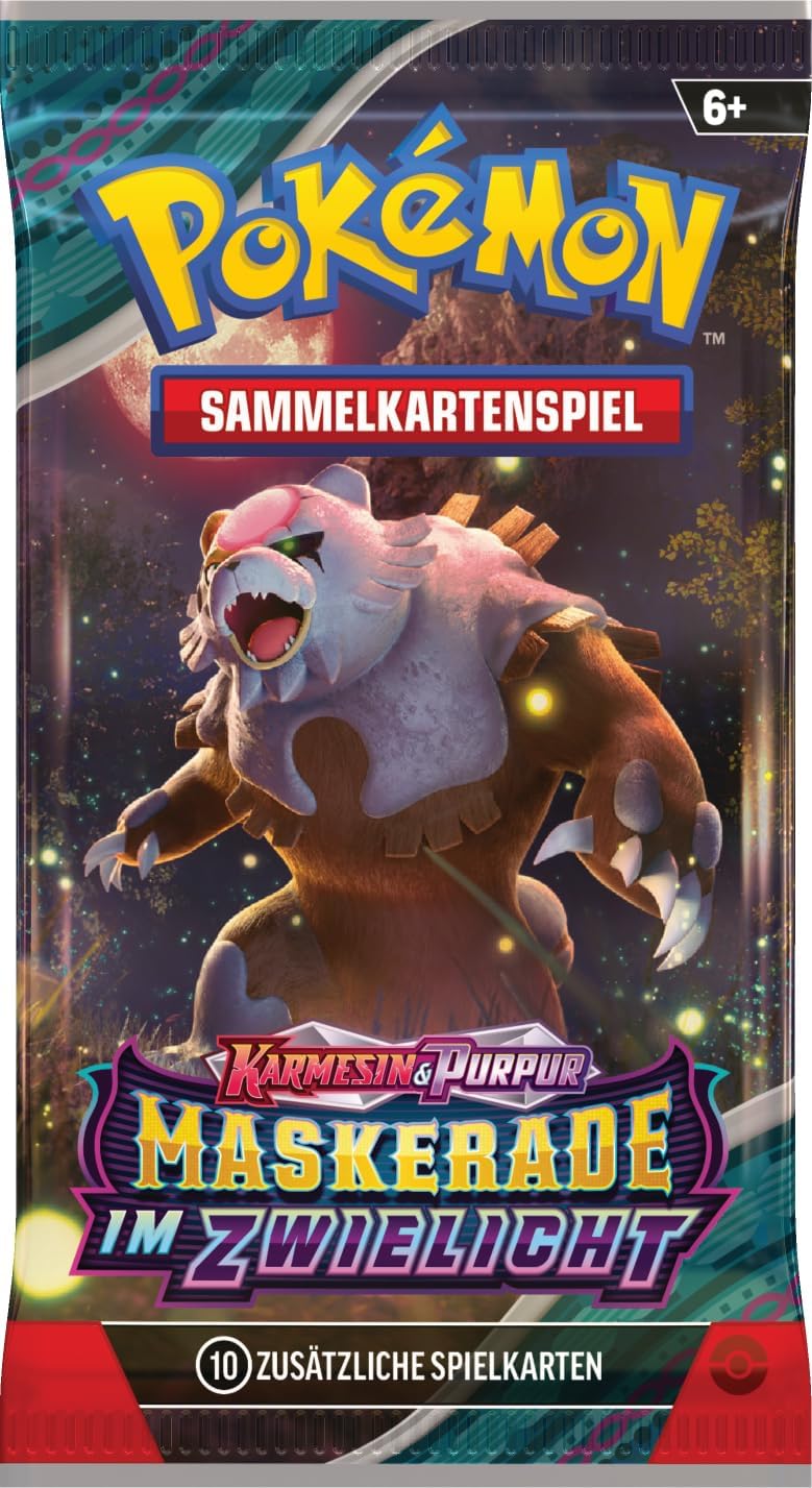 Karmesin & Purpur Maskerade im Zwielicht Booster (DE)