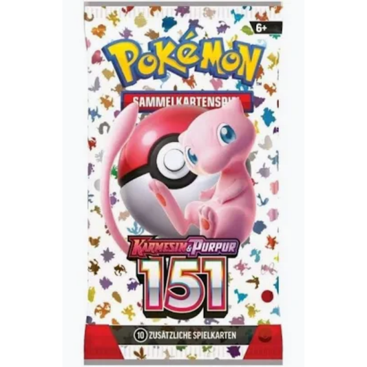 Pokemon - Karmesin & Purpur - 151 Booster (DE)