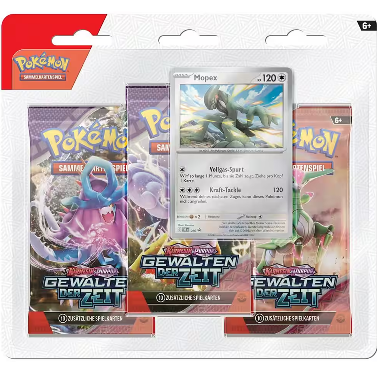 Pokemon - Gewalten der Zeit - Blister Mopex - (DE)
