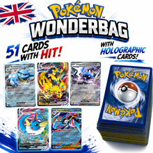 POKÉMON- 51 CARDS - WONDERBAG - INKL 1x VMAX/VSTAR o. EX (EN)