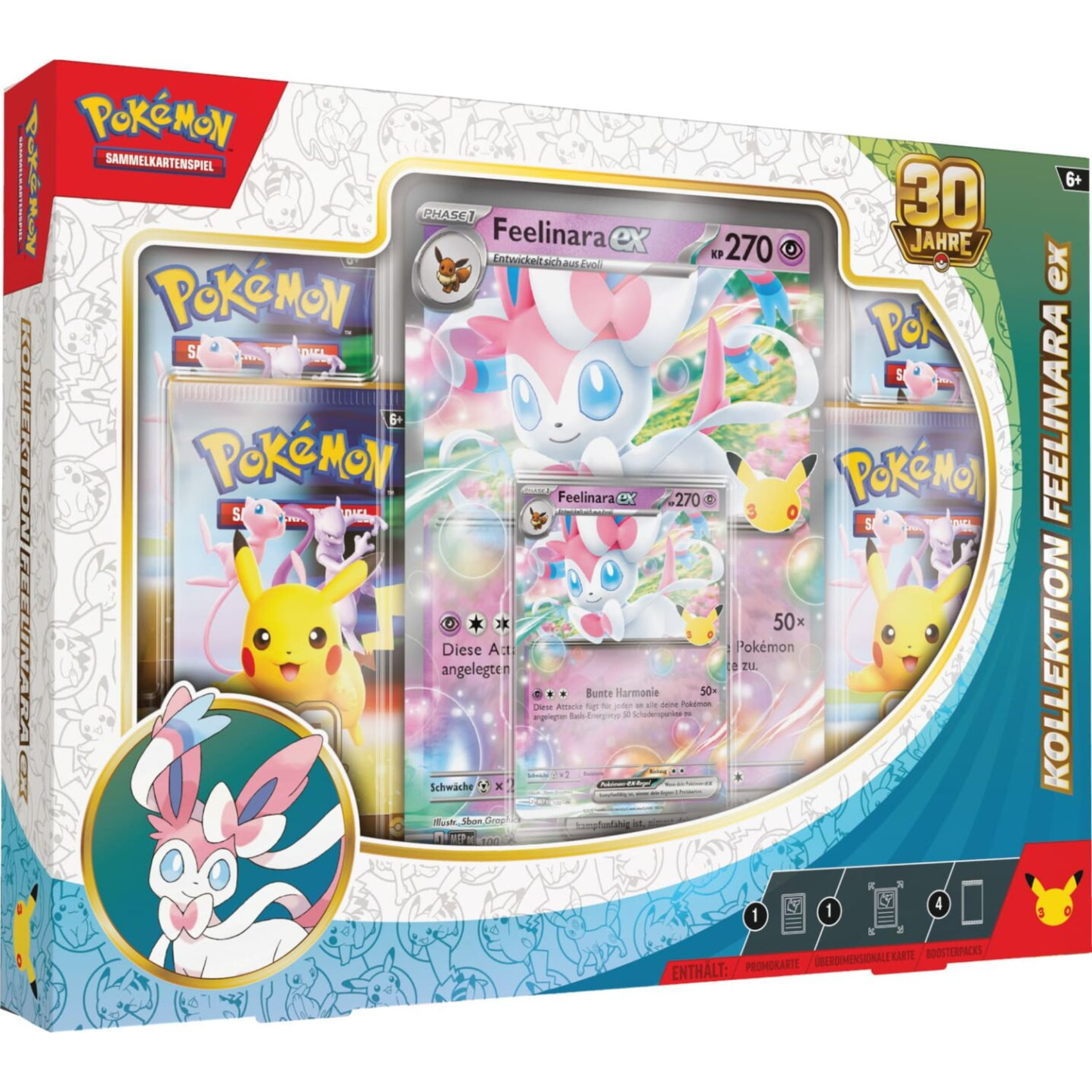 Pokémon - 30 Jahre Feelinara ex Kollektion - DE
