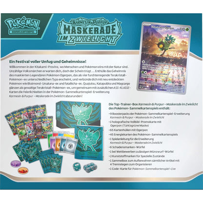Karmesin & Purpur Maskerade im Zwielicht Top-Trainer-Box (DE)
