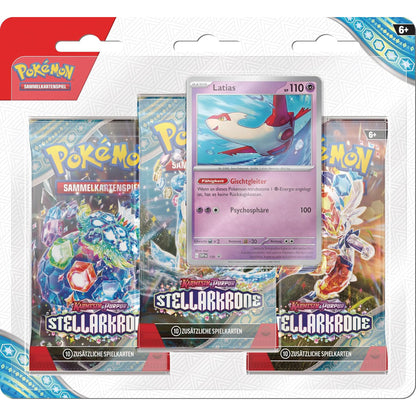 Karmesin & Purpur Stellarkrone 3-Pack-Blister (DE)