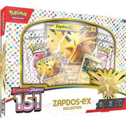 Karmesin & Purpur 151 Zapdos Kollektion (DE)