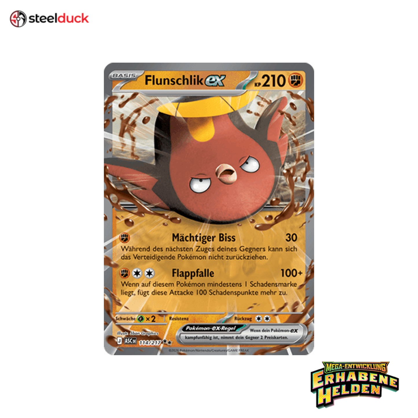 Flunschlik ex (114/217) Erhabene Helden - Double Rare
