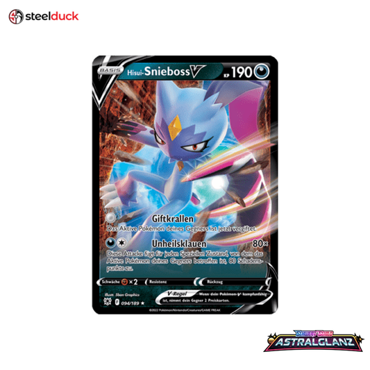 Hisui-Snieboss V (094/189) Astralglanz - Holo Rare V