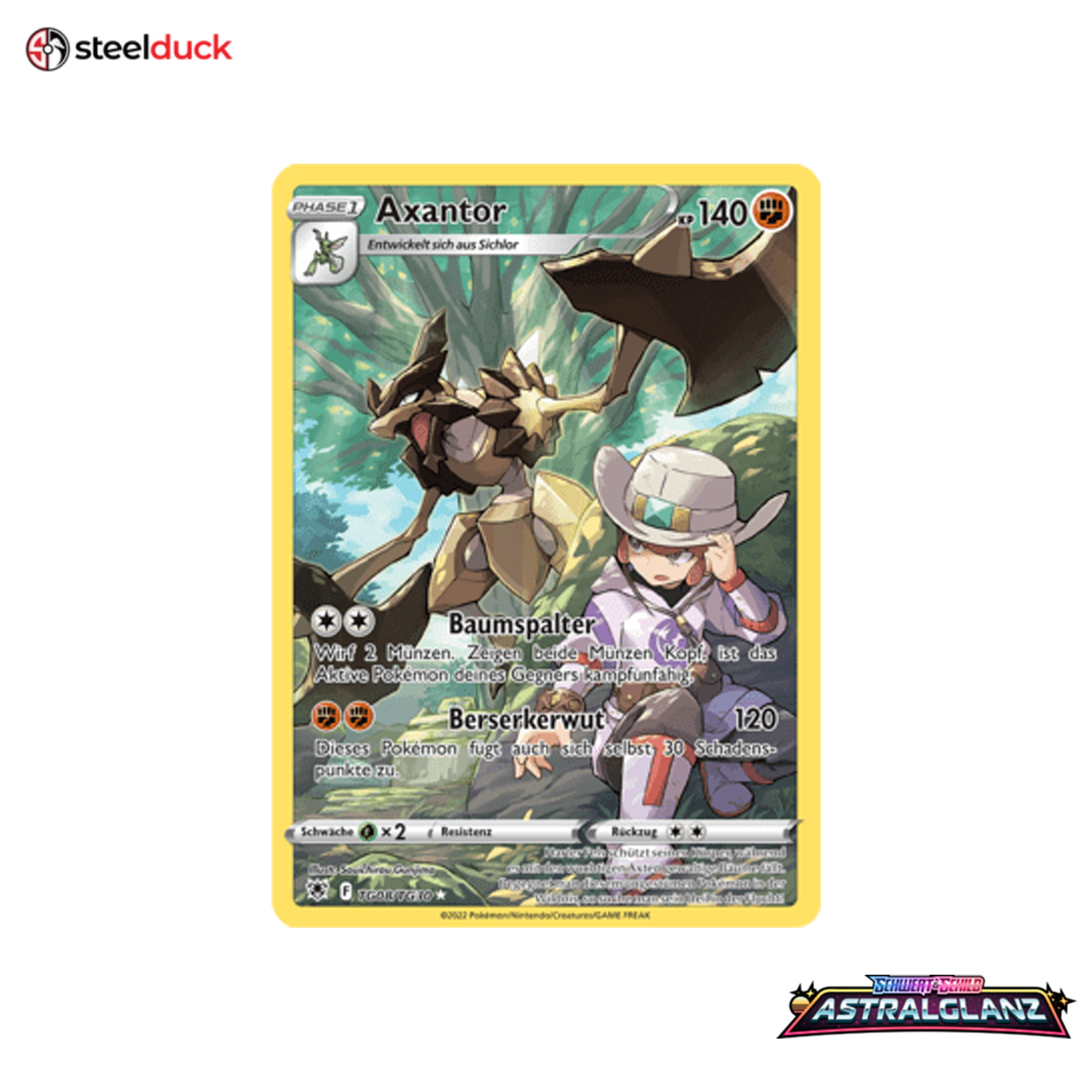 Axantor (TG08/TG30) Astralglanz - Trainer Gallery Holo Rare