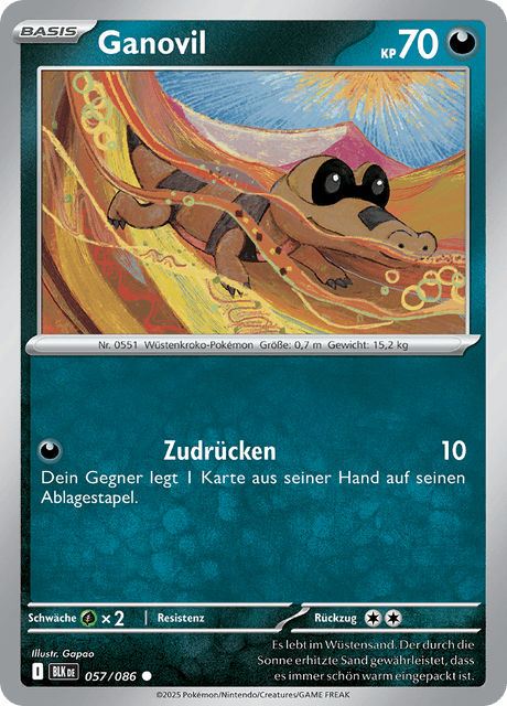 Schwarze Blitze Nr. 57