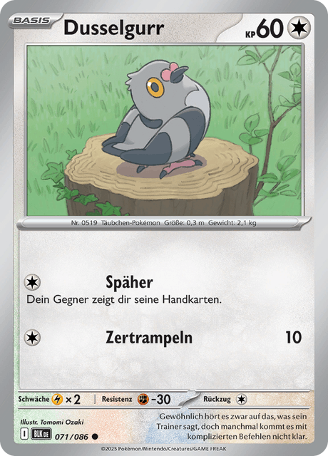 Schwarze Blitze Nr. 71