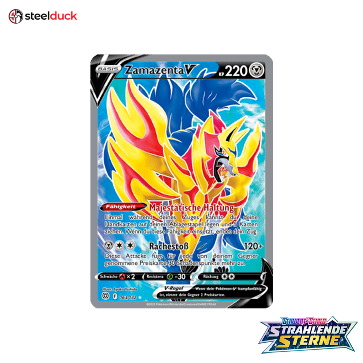 Zamazenta V (163/172) Strahlende Sterne - Ultra Rare