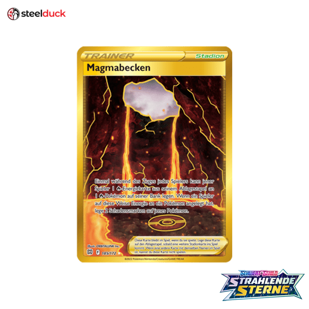 Magmabecken (185/172) Strahlende Sterne - Secret Rare