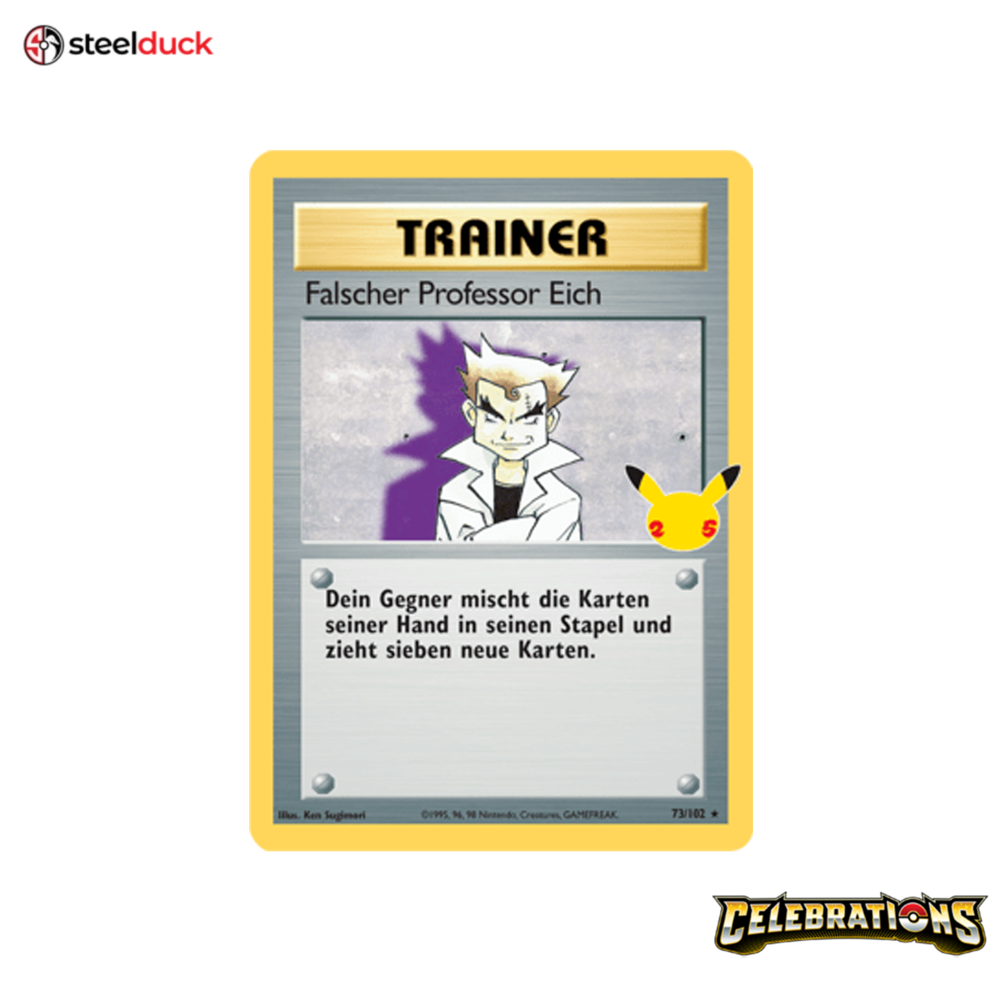 Falscher Professor Eich (73/102) Celebrations - Classic Rare