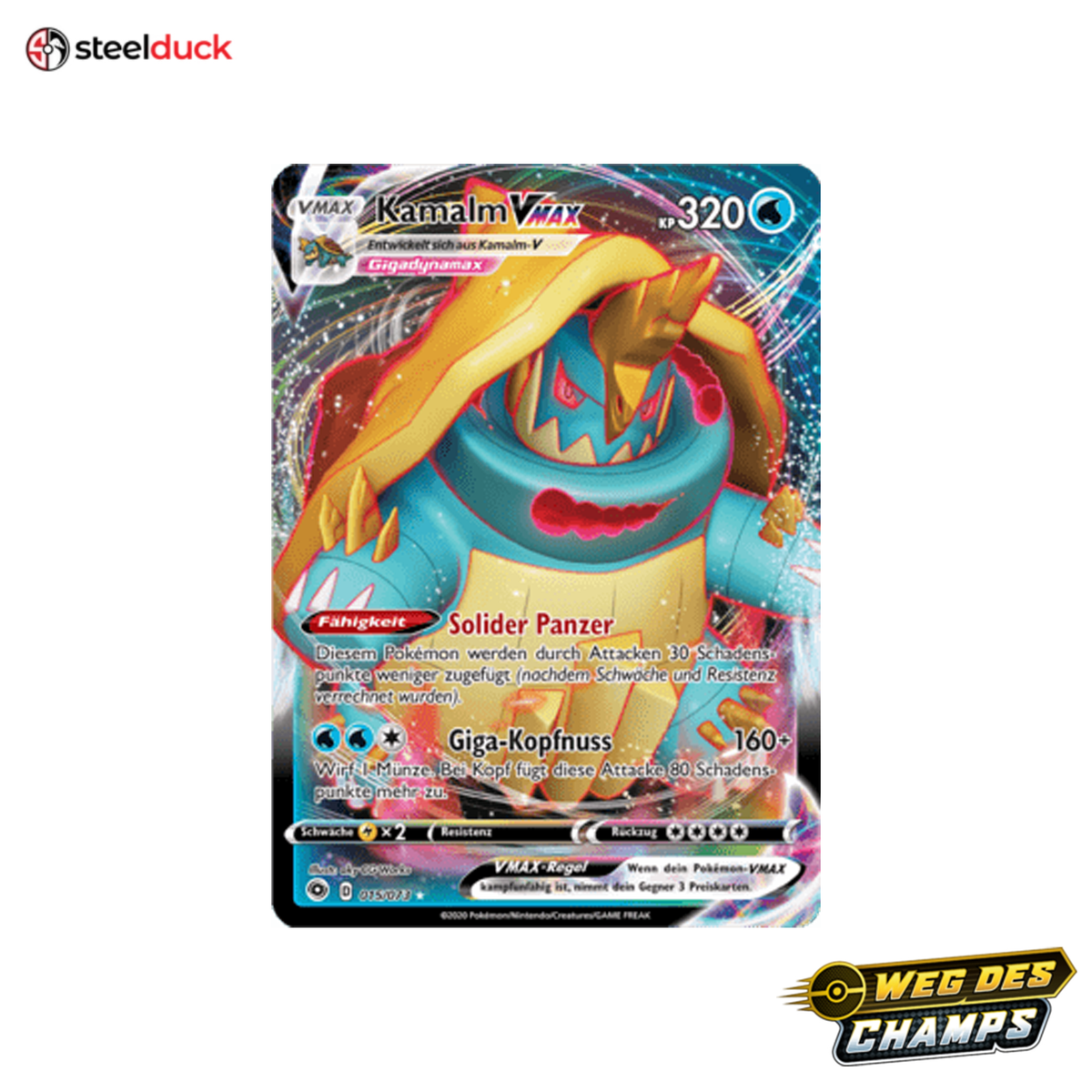 Kamalm VMAX (015/073) Weg des Champs - Holo Rare VMAX