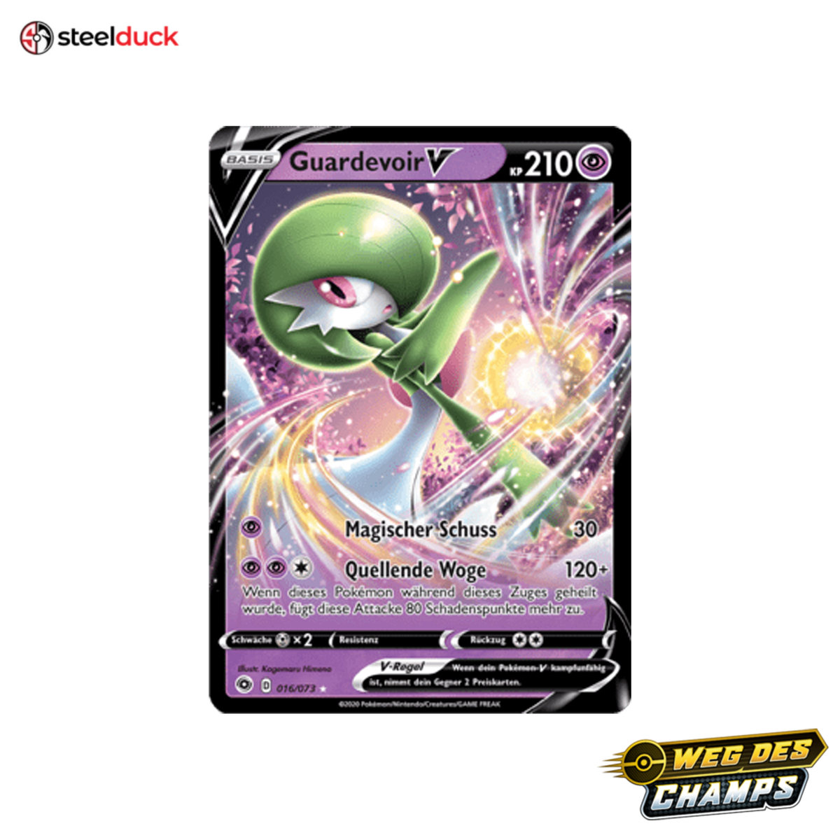 Guardevoir V (016/073) Weg des Champs - Holo Rare V