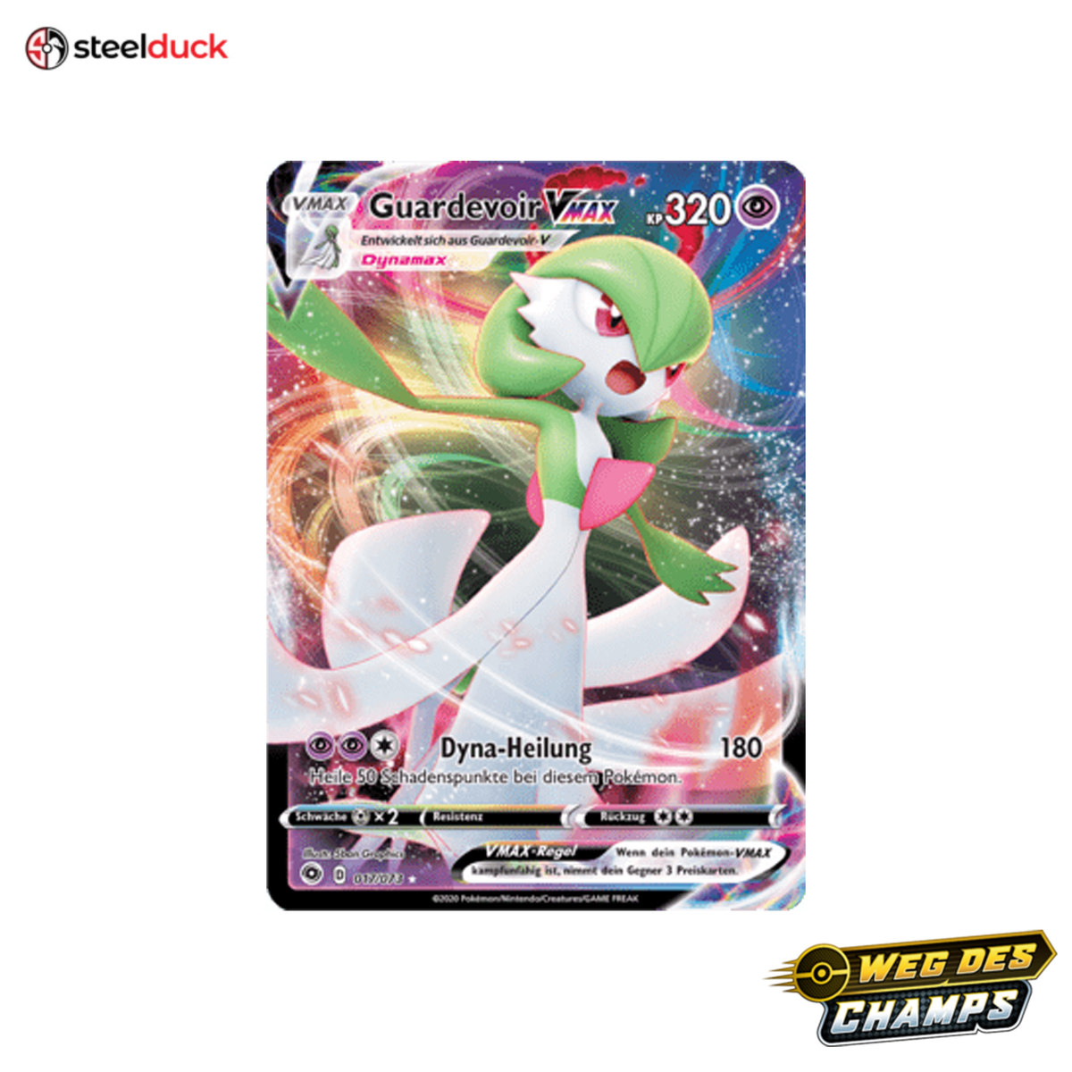 Guardevoir VMAX (017/073) Weg des Champs - Holo Rare VMAX
