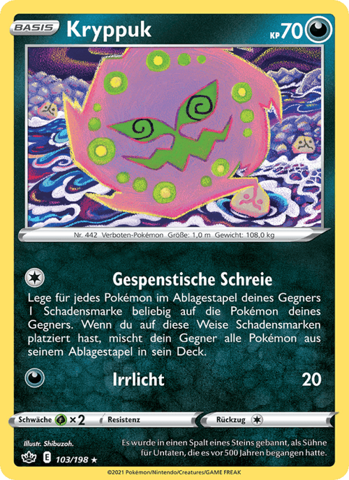 Schaurige Herrschaft Nr. 103