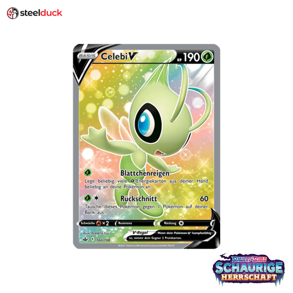 Celebi V (160/198) Schaurige Herrschaft - Ultra Rare