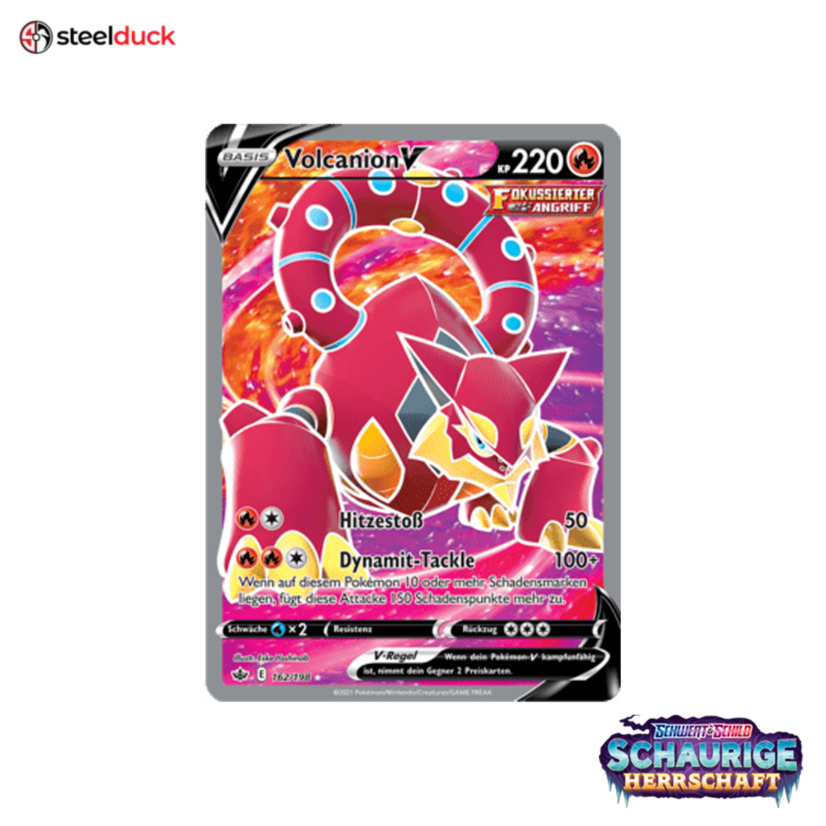 Volcanion V (162/198) Schaurige Herrschaft - Ultra Rare