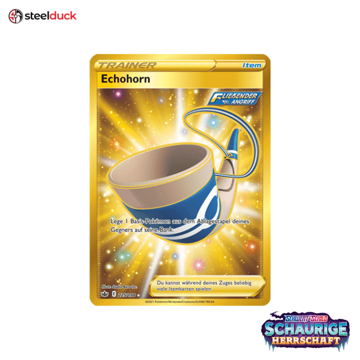 Echohorn (225/198) Schaurige Herrschaft - Secret Rare
