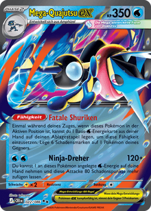Mega-Quajutsu ex (022/086) Wachsendes Chaos - Double Rare