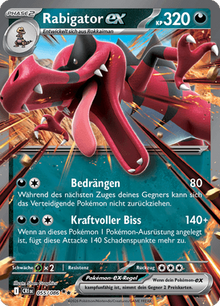 Rabigator ex (055/086) Wachsendes Chaos - Double Rare