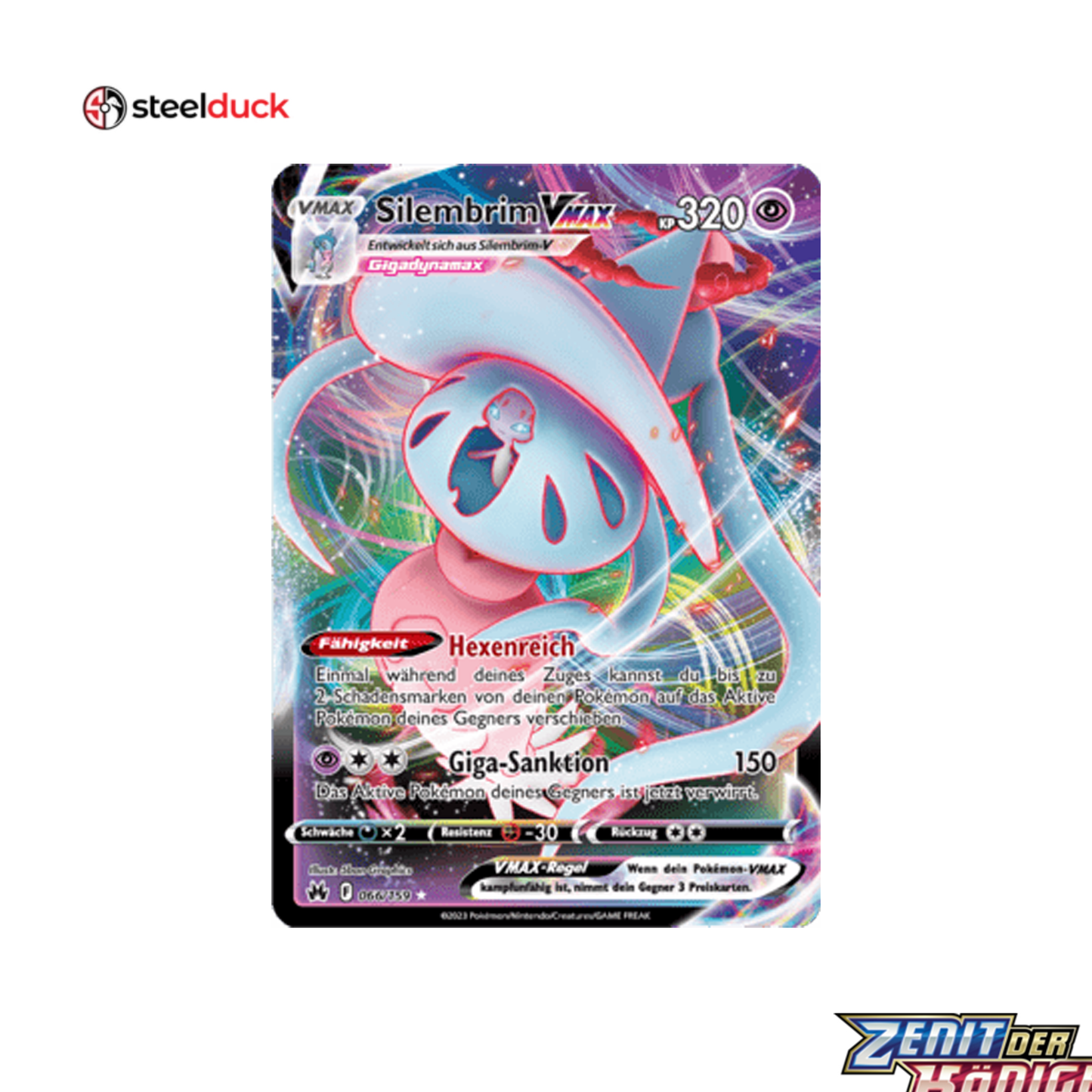 Silembrim VMAX (066/159) Zenit der Könige - Holo Rare VMAX