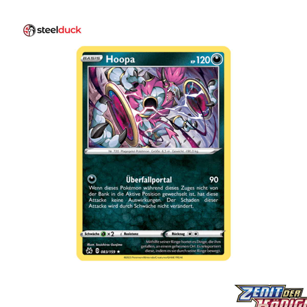 Hoopa (083/159) Zenit der Könige - Holo Rare