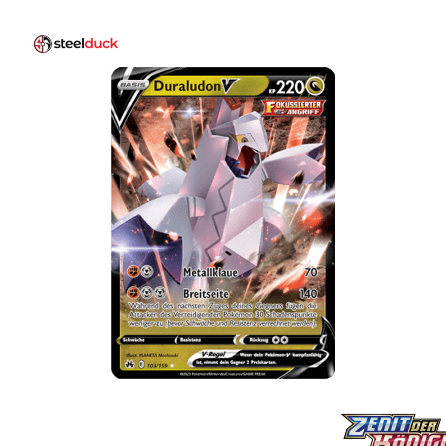 Duraludon V (103/159) Zenit der Könige - Holo Rare V