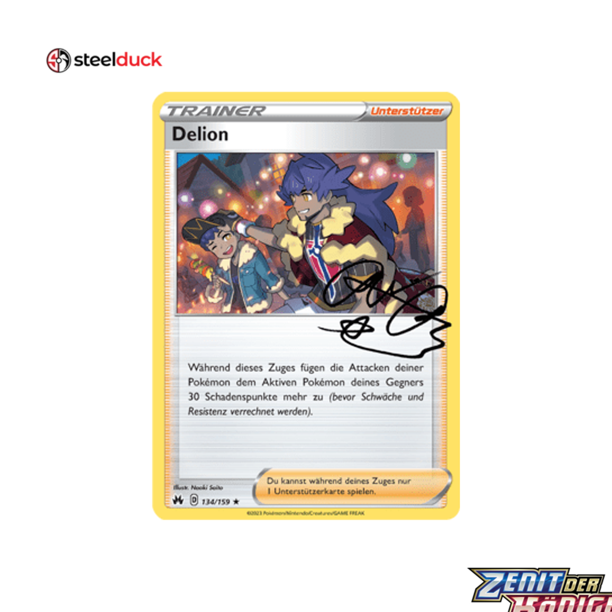 Delion (134/159) Zenit der Könige - Holo Rare