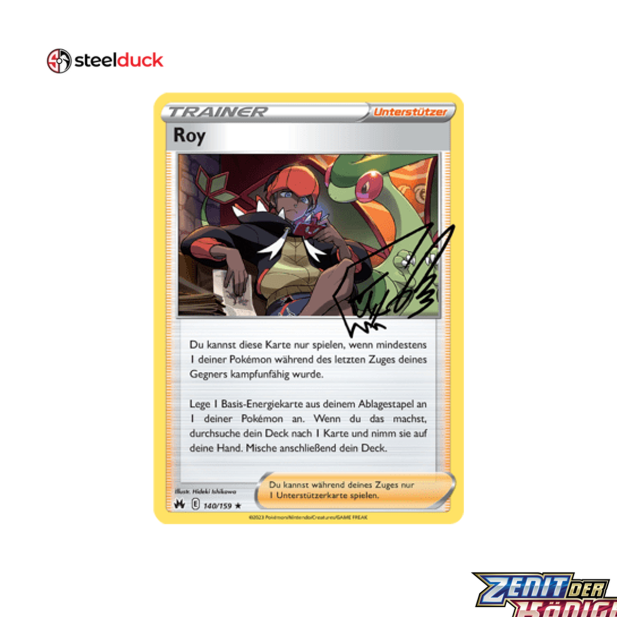 Roy (140/159) Zenit der Könige - Holo Rare