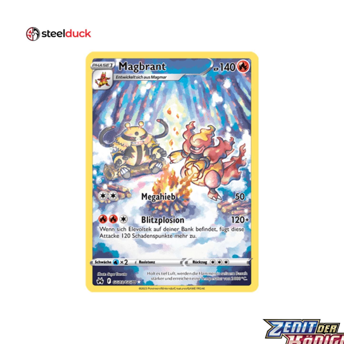 Magbrant (GG03/GG70) Zenit der Könige - Illustration Rare