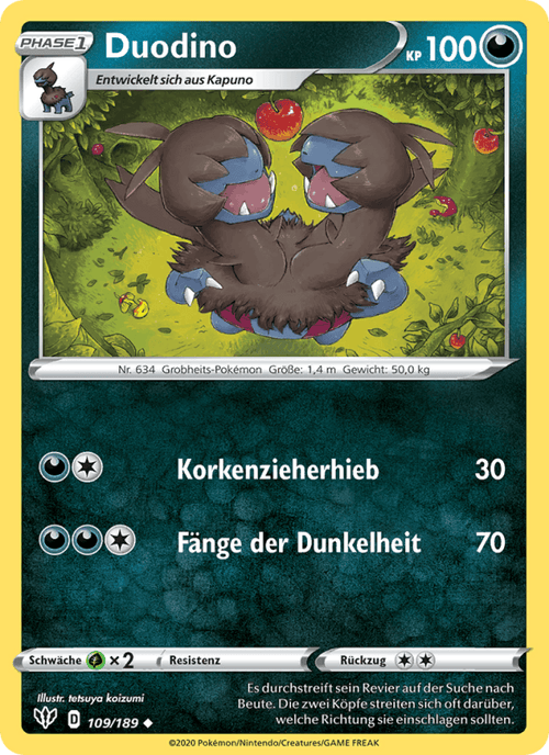 Flammende Finsternis Nr. 109