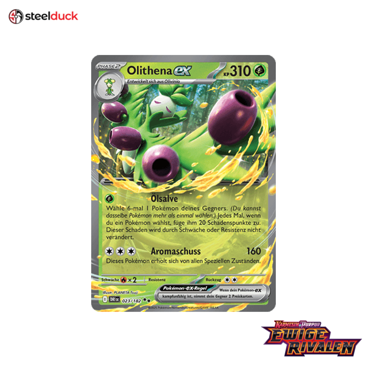 Olithena ex (023/182) Ewige Rivalen - Double Rare