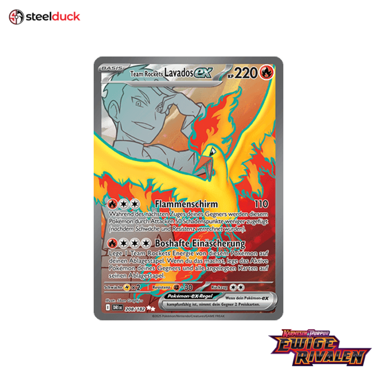 Team Rockets Lavados ex (208/182) Ewige Rivalen - Ultra Rare