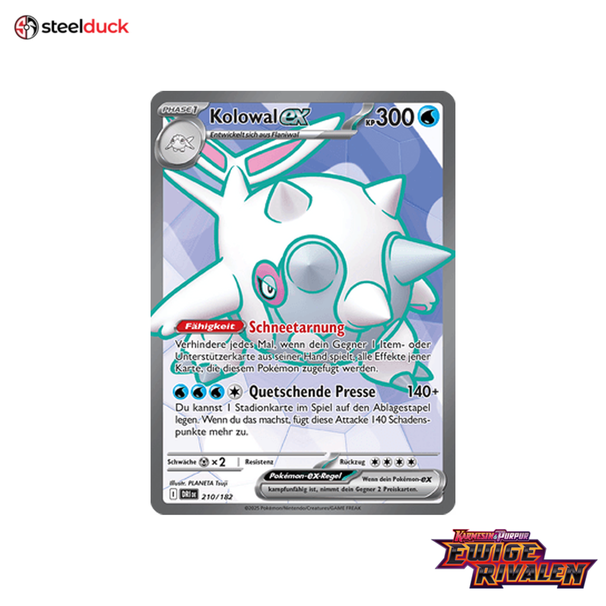 Kolowal ex (210/182) Ewige Rivalen - Ultra Rare